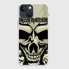 Чехол для iPhone 13 mini с принтом Iron Maiden в Санкт-Петербурге,  |  | 80s | hardrock | heavy | iron | maiden | metal | pop | steve harris | the final frontier | uk | айрон | группа | железная дева | метал | мэйден | хеви