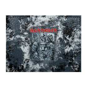 Обложка для студенческого билета с принтом Iron Maiden в Санкт-Петербурге, натуральная кожа | Размер: 11*8 см; Печать на всей внешней стороне | 80s | hardrock | heavy | iron | maiden | metal | pop | steve harris | the final frontier | uk | айрон | группа | железная дева | метал | мэйден | хеви