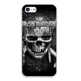 Чехол для iPhone 5/5S матовый с принтом Iron Maiden в Санкт-Петербурге, Силикон | Область печати: задняя сторона чехла, без боковых панелей | 80s | hardrock | heavy | iron | maiden | metal | pop | steve harris | the final frontier | uk | айрон | бас | британия | брюс дикинсон | гитара | группа | железная дева | метал | мэйден | нико макбрэйн | рок | стив харрис | хеви