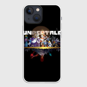 Чехол для iPhone 13 mini с принтом Undertale. в Санкт-Петербурге,  |  | asriel dreemurr | chara | frisk | sans | undertale | азриэль дримурр | андертейл | андрайн | гастер | меттатон | санс | фриск | чара