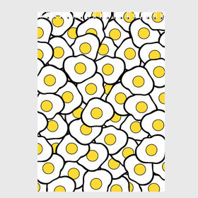 Скетчбук с принтом Яички в Санкт-Петербурге, 100% бумага
 | 48 листов, плотность листов — 100 г/м2, плотность картонной обложки — 250 г/м2. Листы скреплены сверху удобной пружинной спиралью | breakfast | eggs | food | еда | завтрак | яичница | яйца