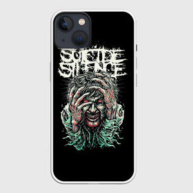 Чехол для iPhone 13 с принтом suicide silence в Санкт-Петербурге,  |  | black | blackmetal | burzum | punk | rock | suicide silence