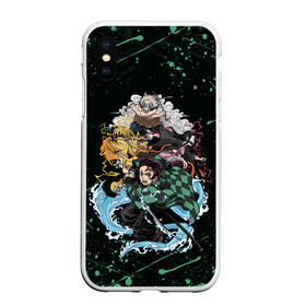 Чехол для iPhone XS Max матовый с принтом KIMETSU NO YAIBA в Санкт-Петербурге, Силикон | Область печати: задняя сторона чехла, без боковых панелей | demon slayer | kimetsu no yaiba | nezuko | shinobu | slayer | tanjiro | zenitsu | гию томиока | зенитцу | иноске хашибира | клинок рассекающий демонов | незуко | танджиро | шинобу кочо