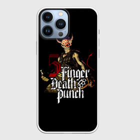 Чехол для iPhone 13 Pro Max с принтом Five Finger Death Punch в Санкт-Петербурге,  |  | Тематика изображения на принте: 5fdp | death | ffdp | finger | five | five finger death punch | punch | грув метал