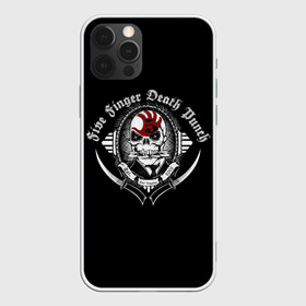 Чехол для iPhone 12 Pro Max с принтом Five Finger Death Punch в Санкт-Петербурге, Силикон |  | Тематика изображения на принте: 5fdp | death | ffdp | finger | five | five finger death punch | punch | грув метал