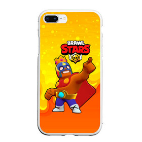 Чехол для iPhone 7Plus/8 Plus матовый с принтом Эль Примо brawl stars в Санкт-Петербурге, Силикон | Область печати: задняя сторона чехла, без боковых панелей | brawl | brawl stars | brawlstars | brawl_stars | jessie | бравл | бравлстарс | эль примо