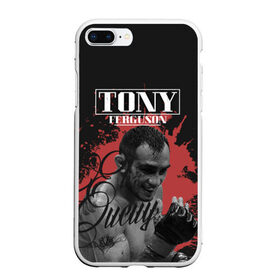 Чехол для iPhone 7Plus/8 Plus матовый с принтом Tony Ferguson в Санкт-Петербурге, Силикон | Область печати: задняя сторона чехла, без боковых панелей | el cucuy | ferguson | mma | tony ferguson | мма | тони фергюсон | фергюсон