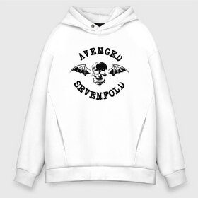 Мужское худи Oversize хлопок с принтом Avenged Sevenfold в Санкт-Петербурге, френч-терри — 70% хлопок, 30% полиэстер. Мягкий теплый начес внутри —100% хлопок | боковые карманы, эластичные манжеты и нижняя кромка, капюшон на магнитной кнопке | Тематика изображения на принте: avenged sevenfold | брукс вакерман | джонни крайст | м. шадоус заки вэндженс | прогрессивный метал | хард рок | хэви метал