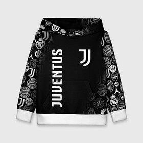 Детская толстовка 3D с принтом JUVENTUS | ЮВЕНТУС (Z) в Санкт-Петербурге, 100% полиэстер | двухслойный капюшон со шнурком для регулировки, мягкие манжеты на рукавах и по низу толстовки, спереди карман-кенгуру с мягким внутренним слоем | Тематика изображения на принте: arsenal | bayern | bayern munchen | borussia | chelsea | fc barca | juventus | liverp | manchester city | manchester united | milan | real madrid | арсенал | бавария | барселона | боруссия | манчестер сити | манчестер