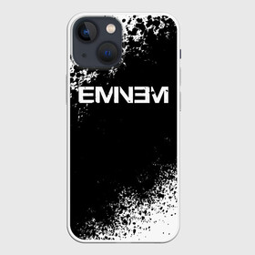 Чехол для iPhone 13 mini с принтом EMINEM | ЭМИНЕМ (Z) в Санкт-Петербурге,  |  | america | eminem | rap | slim shady | usa | америка | зарубежный реп | реп | сша | эминем