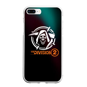 Чехол для iPhone 7Plus/8 Plus матовый с принтом The Division 2 Logo в Санкт-Петербурге, Силикон | Область печати: задняя сторона чехла, без боковых панелей | Тематика изображения на принте: extremis malis | logo | new york | shd agent | the division 2 | the division logo | tom clancys the division