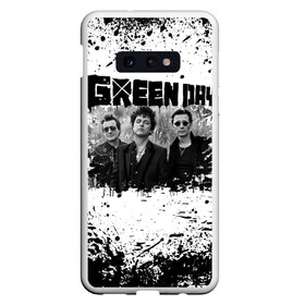 Чехол для Samsung S10E с принтом GreenDay в Санкт-Петербурге, Силикон | Область печати: задняя сторона чехла, без боковых панелей | billie joe armstrong | greenday | rock | альтернативный | билли джо армстронг | гриндей | зеленый день | майк дёрнт | музыка | панк рок | поп панк | рок | тре кул