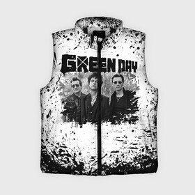 Женский жилет утепленный 3D с принтом GreenDay в Санкт-Петербурге,  |  | billie joe armstrong | greenday | rock | альтернативный | билли джо армстронг | гриндей | зеленый день | майк дёрнт | музыка | панк рок | поп панк | рок | тре кул