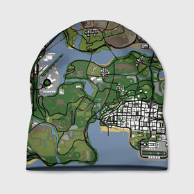 Шапка 3D с принтом San andreas в Санкт-Петербурге, 100% полиэстер | универсальный размер, печать по всей поверхности изделия | game map | gta | gta 3 | gta 4 | gta 5 | gta map | liderty city | map | rockstar | san andreas | san andreas map | vice city | гта | гта карта | игровая карта | игровой мир | карта | карта гта | карта сан | сан андреас | сан андрес | сан андрэас 