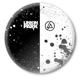 Значок с принтом LINKIN PARK в Санкт-Петербурге,  металл | круглая форма, металлическая застежка в виде булавки | chester bennington | linkin park | mike shinoda | альтернативный метал | альтернативный рок | линкин парк | майк шинода | ню метал | поп музыка | поп рок | рэп метал | рэп рок | электроник рок