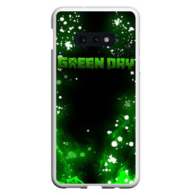 Чехол для Samsung S10E с принтом GreenDay в Санкт-Петербурге, Силикон | Область печати: задняя сторона чехла, без боковых панелей | Тематика изображения на принте: . | billie joe armstrong | greenday | rock | альтернативный | билли джо армстронг | гриндей | зеленый день | майк дёрнт | музыка | панк рок | поп панк | рок | тре кул