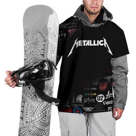 Накидка на куртку 3D с принтом Metallica | Металлика (Z) в Санкт-Петербурге, 100% полиэстер |  | james alan hetfield | джеймс хетфилд | кирк хэмметт | ларс ульрих | металлика | музыка | роберт трухильо | трэш метал | хеви метал