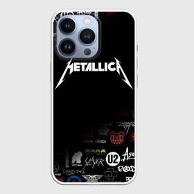 Чехол для iPhone 13 Pro с принтом Metallica | Металлика (Z) в Санкт-Петербурге,  |  | james alan hetfield | джеймс хетфилд | кирк хэмметт | ларс ульрих | металлика | музыка | роберт трухильо | трэш метал | хеви метал