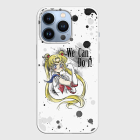 Чехол для iPhone 13 Pro с принтом Sailor Moon. We can do it в Санкт-Петербурге,  |  | ami | girl | mizuno | moon | sailor | tsukino | usagi | ами | банни | волшебница | девушка | малышка | махо сёдзё | мидзуно | минако | мун | рэй | сейлор | усаги | хино | цукино | чибиуса