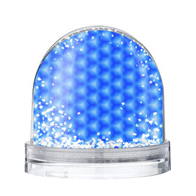 Снежный шар с принтом Синие соты в Санкт-Петербурге, Пластик | Изображение внутри шара печатается на глянцевой фотобумаге с двух сторон | мозаика | синие соты | синяя мозаика | соты | текстуры | ячейки