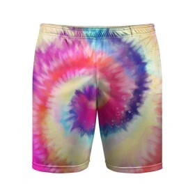 Мужские шорты спортивные с принтом Tie Dye vortex в Санкт-Петербурге,  |  | art | hype | maelstrom | swirl | tie dye | trend | vortex | акварель | акрил | арт | буйство | вихрь | дизайн | завихрение | краски | красок | тай дай | торнадо | тренд | трендовая | хайповая