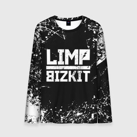 Мужской лонгслив 3D с принтом Limp Bizkit в Санкт-Петербурге, 100% полиэстер | длинные рукава, круглый вырез горловины, полуприлегающий силуэт | Тематика изображения на принте: bizkit | limp | limp bizkit | music | rock | бизкиты | лимп бизкит | лимпы | липкие письки | музыка | рок