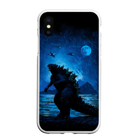 Чехол силиконовый для Apple iPhone XS Max матовый NEW с принтом GODZILLA в Санкт-Петербурге, Силикон | Область печати: задняя сторона чехла, без боковых панелей | Тематика изображения на принте: comic con | godzilla | gojira | logo | годзилла | знаки | иероглифы | лого | монстр | фильм | чудовище