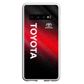 Чехол для Samsung Galaxy S10 с принтом TOYOTA в Санкт-Петербурге, Силикон | Область печати: задняя сторона чехла, без боковых панелей | Тематика изображения на принте: land cruiser | toyota camry | toyota corolla | ленд крузер | тойота | тойота камри | тойота королла | тойота крузер | тойота ленд | тойота ленд крузер | тойота прадо | тойота рав 4