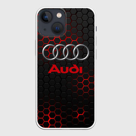 Чехол для iPhone 13 mini с принтом AUDI | АУДИ в Санкт-Петербурге,  |  | audi | auto | sport | авто | автомобиль | автомобильные | ауди | бренд | марка | машины | спорт