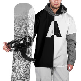 Накидка на куртку 3D с принтом Armin van buuren balance в Санкт-Петербурге, 100% полиэстер |  | balance armada a state of trance | надпись | символы | сообщение | текст | фраза
