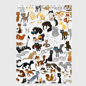 Скетчбук с принтом Котоколлаж 03 в Санкт-Петербурге, 100% бумага
 | 48 листов, плотность листов — 100 г/м2, плотность картонной обложки — 250 г/м2. Листы скреплены сверху удобной пружинной спиралью | детей | для | игра | интересная | киса | киска | коллаж | кот | котенок | котик | котоколлаж | кошак | кошечка | кошка | любимка | много | мультик | мультфильм | мур | прикольная | разноцветный