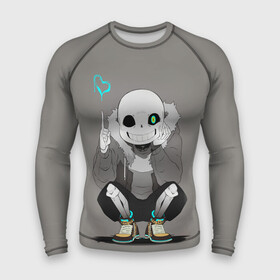 Мужской рашгард 3D с принтом UNDERTALE в Санкт-Петербурге,  |  | asriel dreemurr | chara | frisk | gaster blaster | sans | undertale | азриэль дримурр | андертейл | гастер | меттатон | санс | фриск | чара