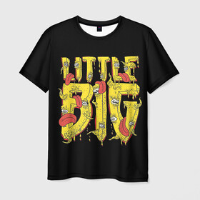 Мужская футболка 3D с принтом Little Big в Санкт-Петербурге, 100% полиэфир | прямой крой, круглый вырез горловины, длина до линии бедер | 20 | 2020 | big | eurovision | little | music | биг | бузова | евровидение | ильич | литл | музыка