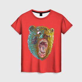 Женская футболка 3D с принтом Little Big в Санкт-Петербурге, 100% полиэфир ( синтетическое хлопкоподобное полотно) | прямой крой, круглый вырез горловины, длина до линии бедер | 20 | 2020 | bear | big | eurovision | little | music | rus | russia | биг | бузова | евровидение | ильич | крыса | литл | медведь | музыка | россия
