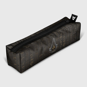 Пенал 3D с принтом Assassins Creed в Санкт-Петербурге, 100% полиэстер | плотная ткань, застежка на молнии | 20 | ассасин | древний египет | игра | иероглифы | кредо | кредо асасинов | кредо ассасинов