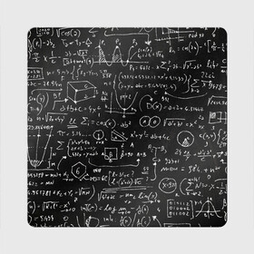 Магнит виниловый Квадрат с принтом Математические формулы в Санкт-Петербурге, полимерный материал с магнитным слоем | размер 9*9 см, закругленные углы | formula | math | school | алгебра | математика | матеша | предметы | теорема | универ | физика | формула | школа