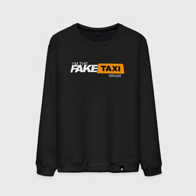 Мужской свитшот хлопок с принтом FAKE TAXI в Санкт-Петербурге, 100% хлопок |  | brand | brazzers | fake taxi | faketaxi | hub | mode | playboy | бразерс | бренд | мода | фейк такси