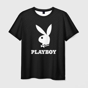 Мужская футболка 3D с принтом PLAYBOY | ПЛЕЙБОЙ (Z) в Санкт-Петербурге, 100% полиэфир | прямой крой, круглый вырез горловины, длина до линии бедер | Тематика изображения на принте: brand | brazzers | faketaxi | hub | mode | playboy | бразерс | бренд | мода | фейк такси