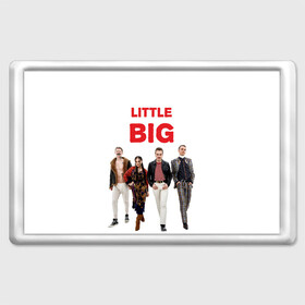 Магнит 45*70 с принтом Little Big в Санкт-Петербурге, Пластик | Размер: 78*52 мм; Размер печати: 70*45 | little big | евровидение