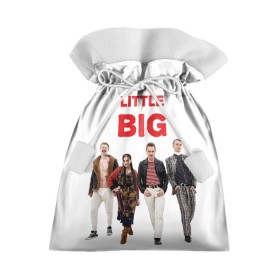 Подарочный 3D мешок с принтом Little Big в Санкт-Петербурге, 100% полиэстер | Размер: 29*39 см | Тематика изображения на принте: little big | евровидение
