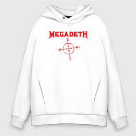 Мужское худи Oversize хлопок с принтом Megadeth в Санкт-Петербурге, френч-терри — 70% хлопок, 30% полиэстер. Мягкий теплый начес внутри —100% хлопок | боковые карманы, эластичные манжеты и нижняя кромка, капюшон на магнитной кнопке | Тематика изображения на принте: dave mustaine | megadeth | music | rock | дирк вербурен | дэвид эллефсон | дэйв мастейн | кико лоурейро | мегадеф | музыка | рок | трэш метал | хард рок | хеви метал