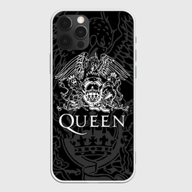 Чехол для iPhone 12 Pro с принтом QUEEN | КВИН (Z) в Санкт-Петербурге, силикон | область печати: задняя сторона чехла, без боковых панелей | Тематика изображения на принте: queen | rock | we will rock you | брайан мэи | группа queen | группа квин | джон дикон | квин | королева | король | роджер тейлор | рок | фредди меркьюри