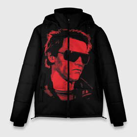 Мужская зимняя куртка 3D с принтом The Terminator 1984 в Санкт-Петербурге, верх — 100% полиэстер; подкладка — 100% полиэстер; утеплитель — 100% полиэстер | длина ниже бедра, свободный силуэт Оверсайз. Есть воротник-стойка, отстегивающийся капюшон и ветрозащитная планка. 

Боковые карманы с листочкой на кнопках и внутренний карман на молнии. | 1984 | 84 | skynet | terminator | арни | арнольд | арт | железный | киборг | красный | первый | скайнет | теминатор один | терминатор | терминатор 1 | шварценеггер | шварцнеггер