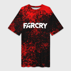 Платье-футболка 3D с принтом FARCRY в Санкт-Петербурге,  |  | Тематика изображения на принте: far cry | far cry 5 | far cry new dawn | far cry primal | farcry | fc 5 | fc5 | game | new dawn | primal | игры | постапокалипсис | фар край | фар край 5