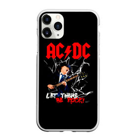 Чехол для iPhone 11 Pro Max матовый с принтом AC DC let there be rock! в Санкт-Петербурге, Силикон |  | ac dc | acdc | acdc ас дс | angus | back in black | highway to hell | mckinnon | young | австралийская | ангус янг | ас дс | асдс | блюз | в форме | гитара | группа | крис слэйд | метал | молния | музыка | п | певец | рок | рок н ролл