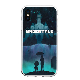 Чехол для iPhone XS Max матовый с принтом UNDERTALE в Санкт-Петербурге, Силикон | Область печати: задняя сторона чехла, без боковых панелей | asriel dreemurr | chara | frisk | gaster blaster | sans | undertale | азриэль дримурр | андертейл | гастер | меттатон | санс | фриск | чара