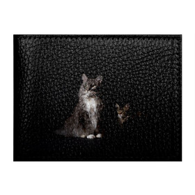 Обложка для студенческого билета с принтом Котики в Санкт-Петербурге, натуральная кожа | Размер: 11*8 см; Печать на всей внешней стороне | Тематика изображения на принте: animal | animals | beast | black | cat | kitten | животное | животные | зверек | зверь | кот | котейка | котенок | котики | котэ | кошка | кошки | мейн кун | черная