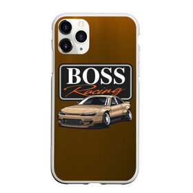 Чехол для iPhone 11 Pro Max матовый с принтом Boss Racing в Санкт-Петербурге, Силикон |  | Тематика изображения на принте: auto | check point | city style | jdm | street racing | авто | автомобиль | ам | гонщик | ждм | машина | скорость | стритрейсеры | уличные гонки