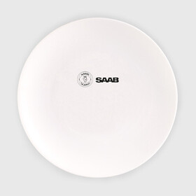 Тарелка с принтом Saab Black Logo | Сааб лого в Санкт-Петербурге, фарфор | диаметр - 210 мм
диаметр для нанесения принта - 120 мм | Тематика изображения на принте: auto | saab | scania | авто | автомобиль | ам | машина | сааб