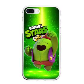 Чехол для iPhone 7Plus/8 Plus матовый с принтом brawn stars Spike Спайк в Санкт-Петербурге, Силикон | Область печати: задняя сторона чехла, без боковых панелей | Тематика изображения на принте: brawl | brawl stars | brawlstars | brawl_stars | jessie | poco | бравл | бравлстарс | поко